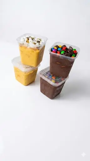 Shots de postres variados elaborados por Mashsweetdolce